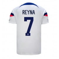United States Giovanni Reyna #7 Replica Home Shirt World Cup 2022 Short Sleeve